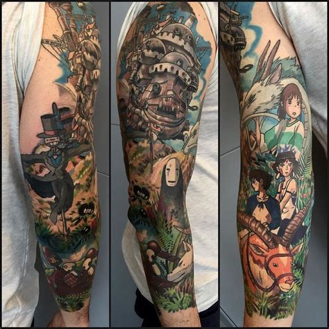 studio ghibli sleeve|studio ghibli sleeve ideas.